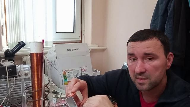 Феррорезонансная катушка .катушка Тесла.Резонанс.