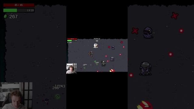 Элита ошиблась дверью (Brotato: Abyssal terrors. Строитель, турель строителя)