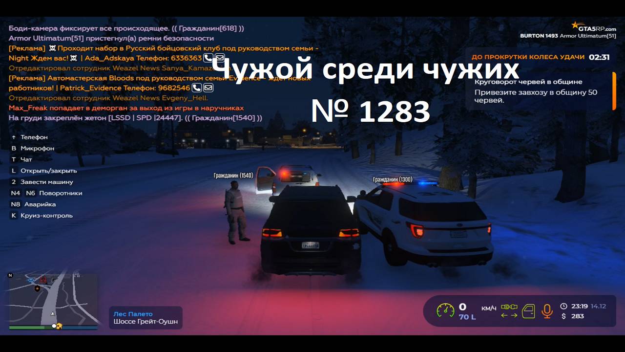 Чужой среди чужих [2024 Год.] № 1283.Проверка документов. Человек занят.