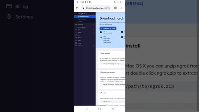 How to monitor LPB vendo machine. Using Ngrok account only