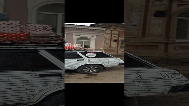 новогодний автомобили