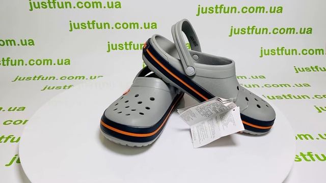 Сабо Crocs Crocband Light GreyNavy