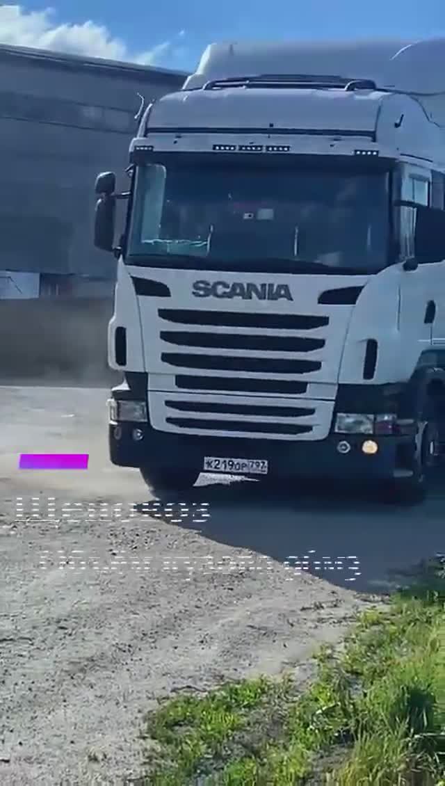 Щеповоз с системой подвижного пола #грузоперевозки