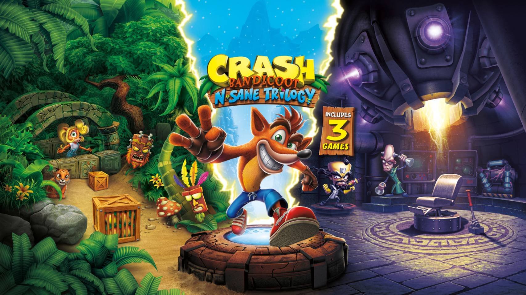 Стрим Crash Bandicoot N Sane Trilogi №3 Финал! (Попытка №2)
