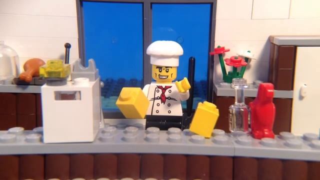 Lego Ninja Cat Mini Movies Season 2/ 2: Cooking 101 (A Brick Film)