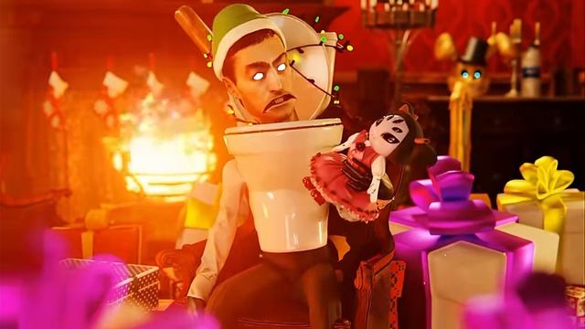 skibidi toilet multiverse (Christmas special 2 перевод на русский)