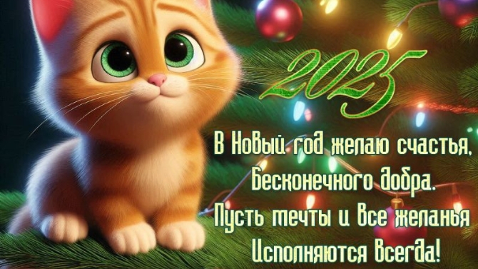 ❄️С наступающим новым 2025 годом! ❄️