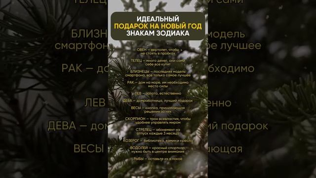 Что подарить по знаку зодиака на новый 2025 год