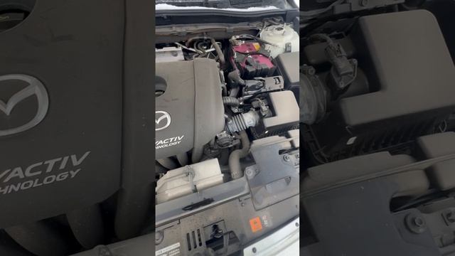 РАБОТА ДВИГАТЕЛЯ MAZDA AXELA 2018