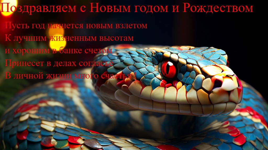 С Наступающим новым годом!