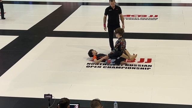 Бой в NoGi Magomed Sharipov vs Jakov Postnikov "ACBJJ Севера-Запада  России" Санкт-Петербург 2022 г.