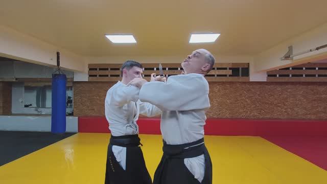 Танто дори режущее движение клинка.