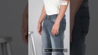 eps-grey-Urbano Fashion Men's Grey Slim Fit Stretch Jeans