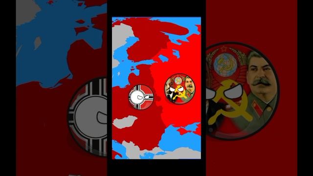 Нацизм возращается, держись СССР 6 часть#country#countryballs#шары#шортс