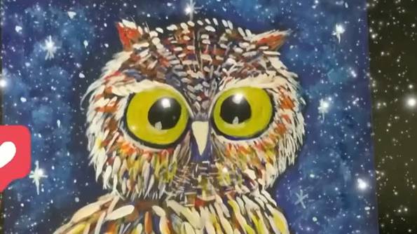How to #draw an owl __ Как нарисовать #сову