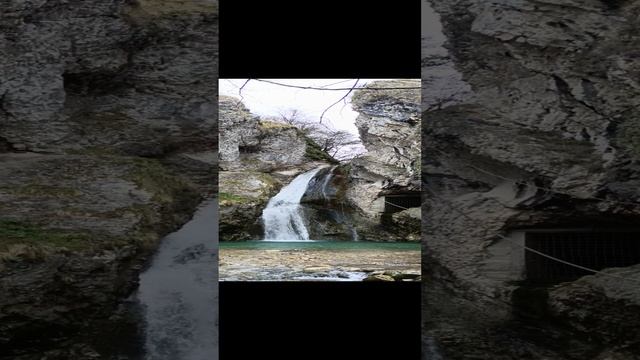 водопад в Армянском ущелье у Нового Афона