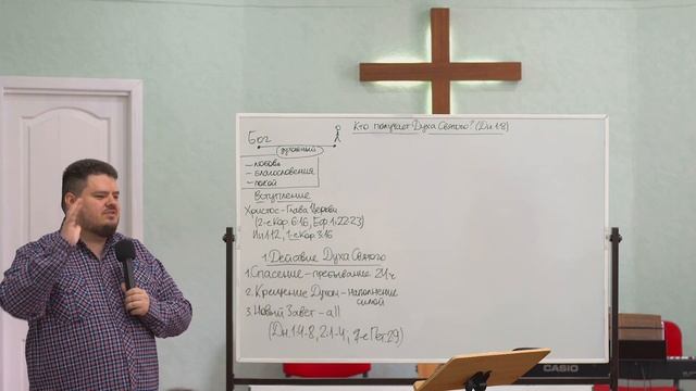 "Кто получает Духа Святого?", кафедральное послание 04.06.2023