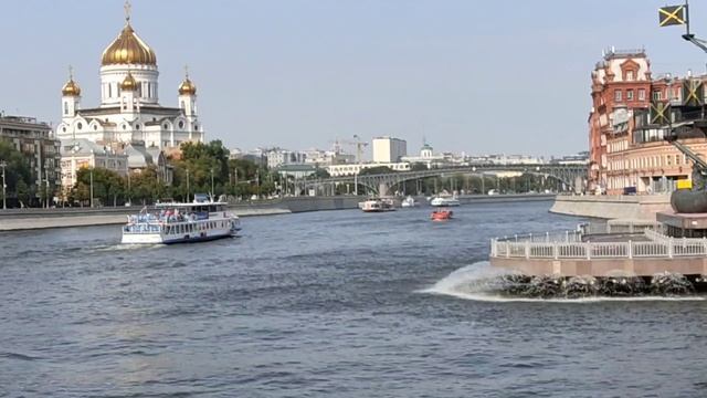 Таймлапс Москва-река