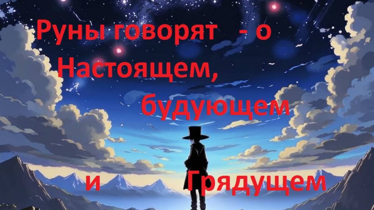 Руны говорят о настощем прошлом и грядущем (301224)