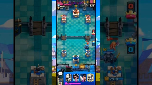 My very "Smart" Opponent Clash Royale, #shorts, #smart, #clashroyale, #funnymoments, #clash, #memes