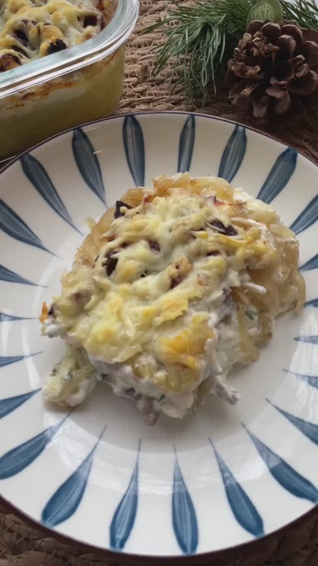 КОРЗИНОЧКИ С КУРИЦЕЙ И ГРИБАМИ К НОВОГОДНЕМУ СТОЛУ 🎄🎊