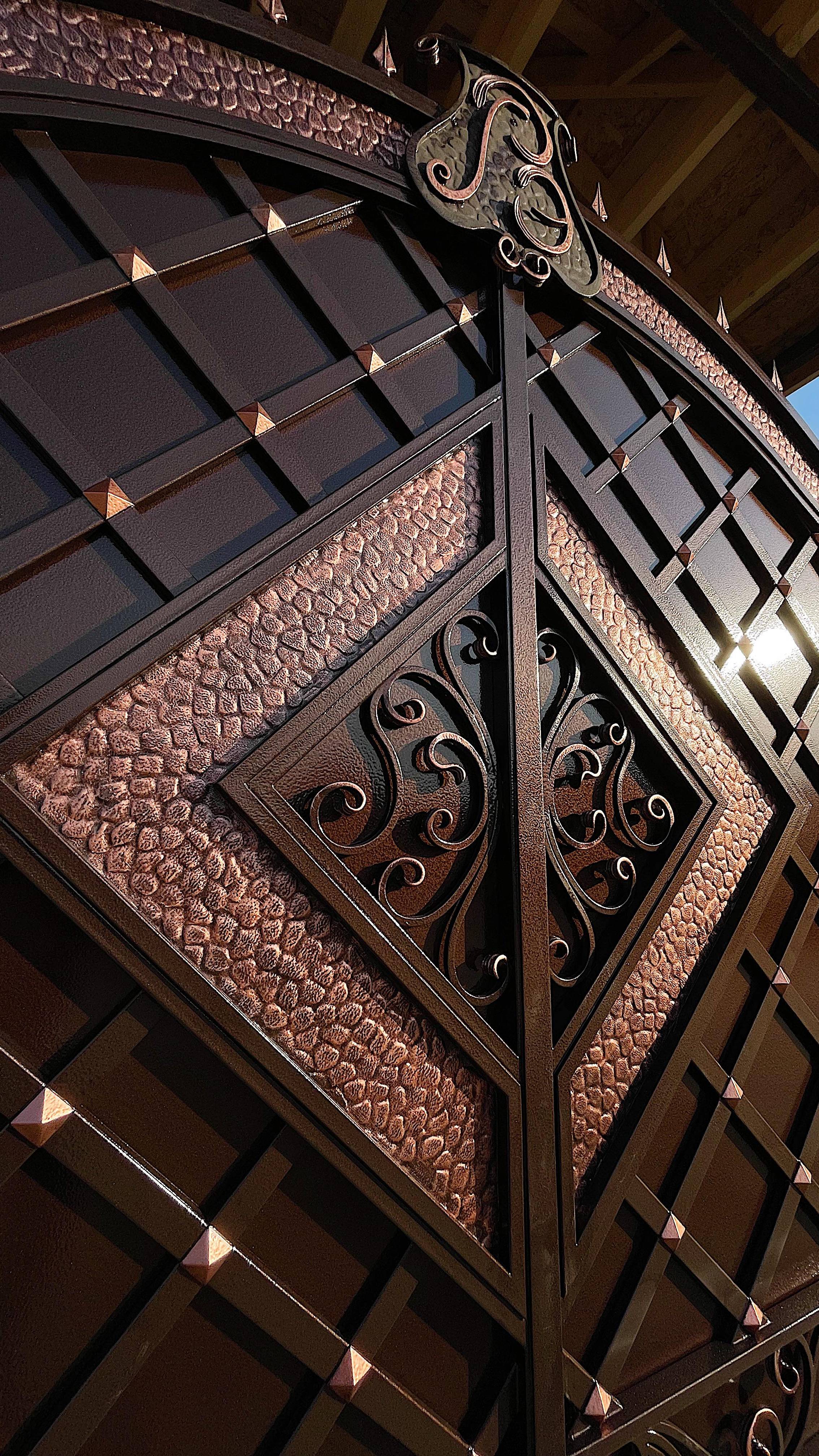 Кованые ворота в Краснодаре +79002321949