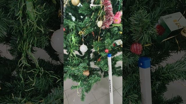 Добрые традиции! Подарок под ëлочкой в подъезде 🎄