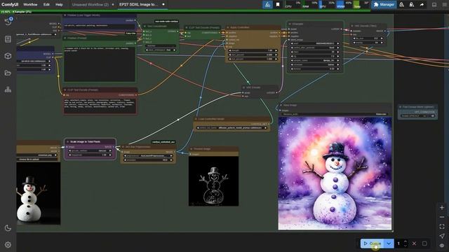 ComfyUI Tutorial Series Ep 27： Photo to Watercolor, Oil & Digital Paintings – Workflow