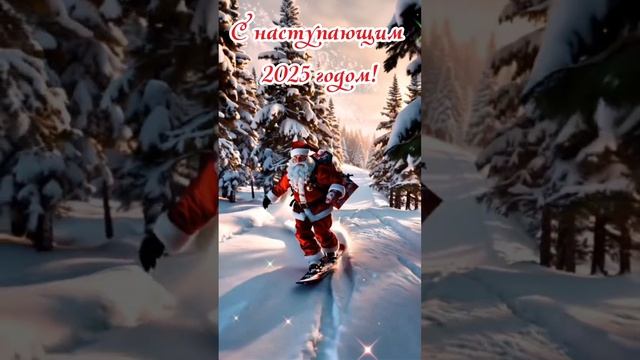 С наступающим 2025 годом!