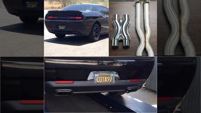 Upgraded X pipe v6 challenger