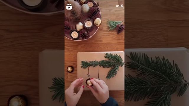 How to decorate a gift 🎄🎉