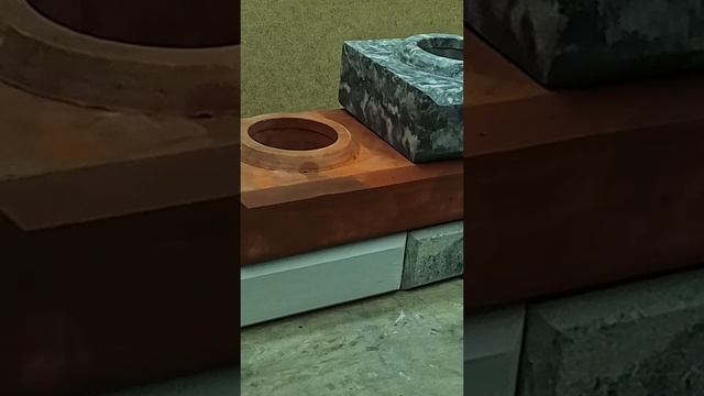 Мраморный кирпич.Зачем такие сложности.
