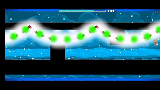 Я СОЗДАЛ НОВОГОДНИЙ ЛЕВЕЛ В  GEOMETRY DASH