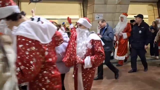 Обстановка в московском метро.