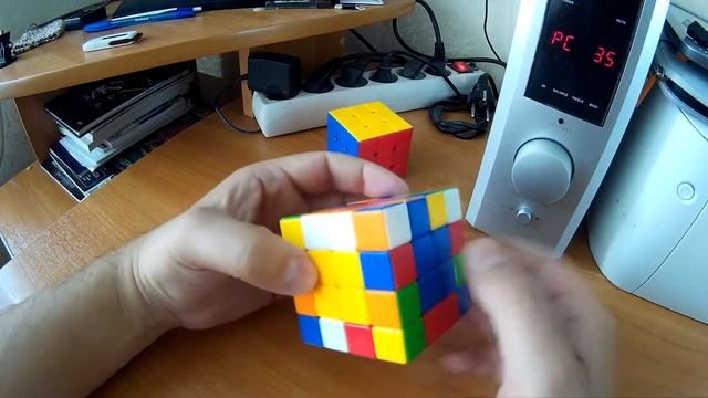 Как собрать кубик Рубика 4х4х4, если умеешь собирать 3х3х3