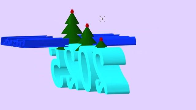 Поздравление с 2025 на светло-фиолетовом