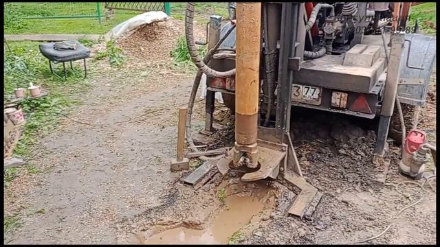 Скважина в кашинском районе. Аварийный обрыв инструмента