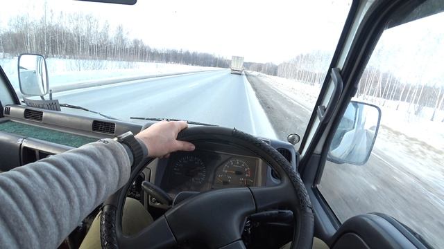 тест драйв грузовик Nissan Atlas