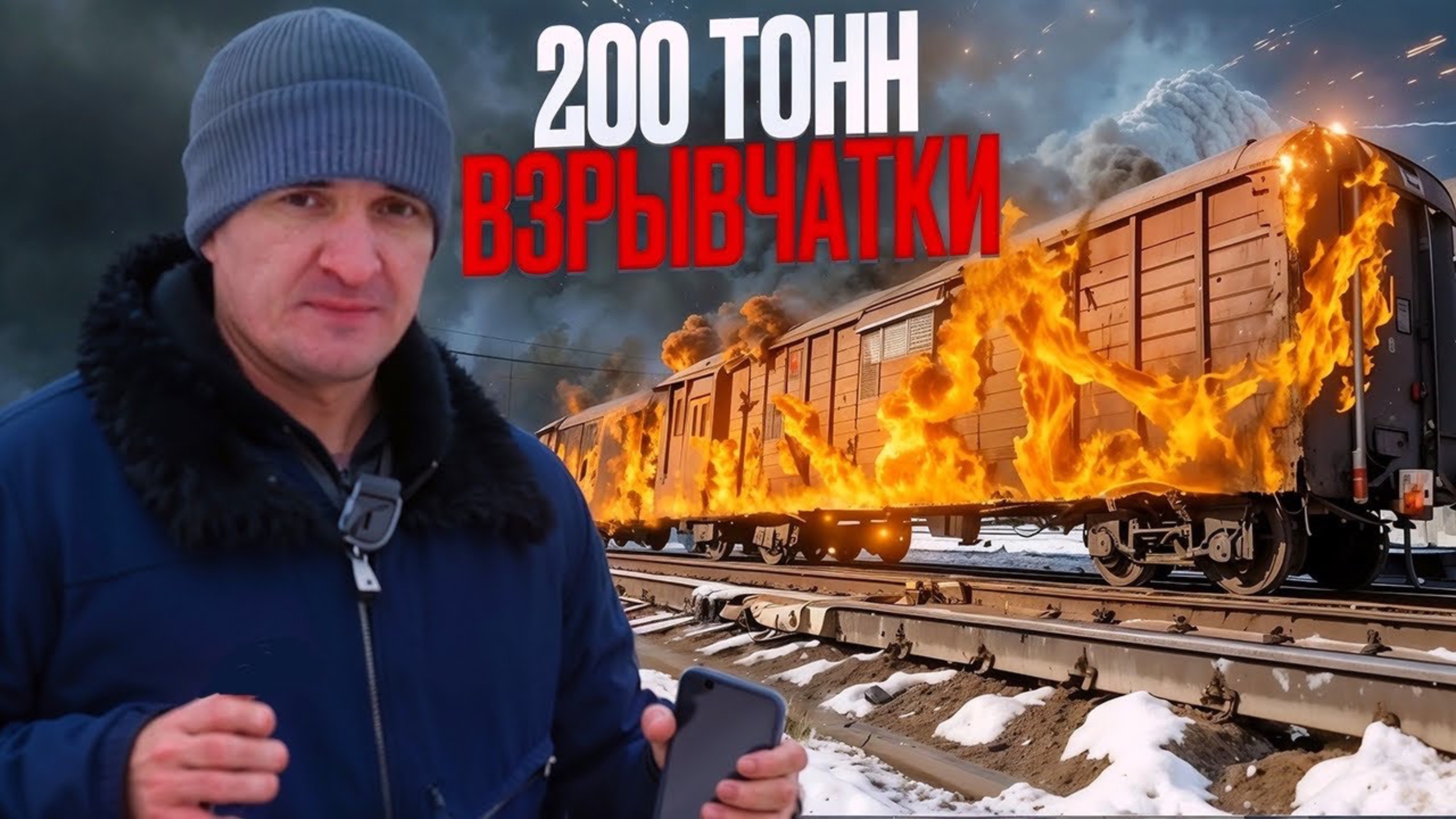 Поезд перевозил 200 тонн пороха _ Катайская катастрофа
