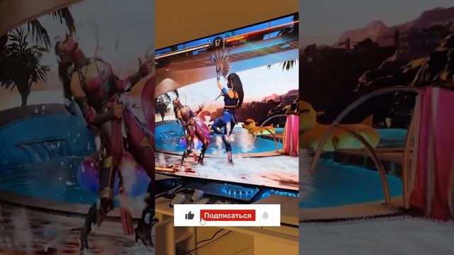 Как выглядит графика в играх на Nintendo Switch в 2024 на огромном 4к телевизоре