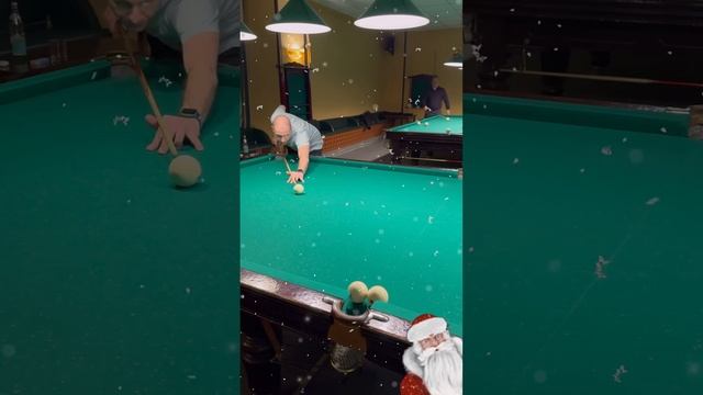 Классный свояк 🎄 #shorts #billiard #обучение #бильярд #развлечение #спорт