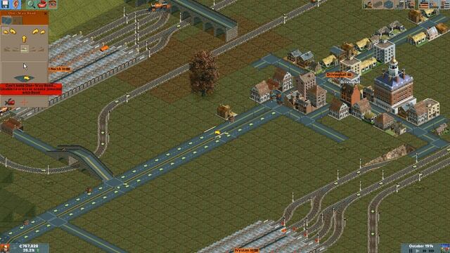 Let's Play Chris Sawyer's Locomotion - Ep. 14: ROAD REMOVAL FAIL