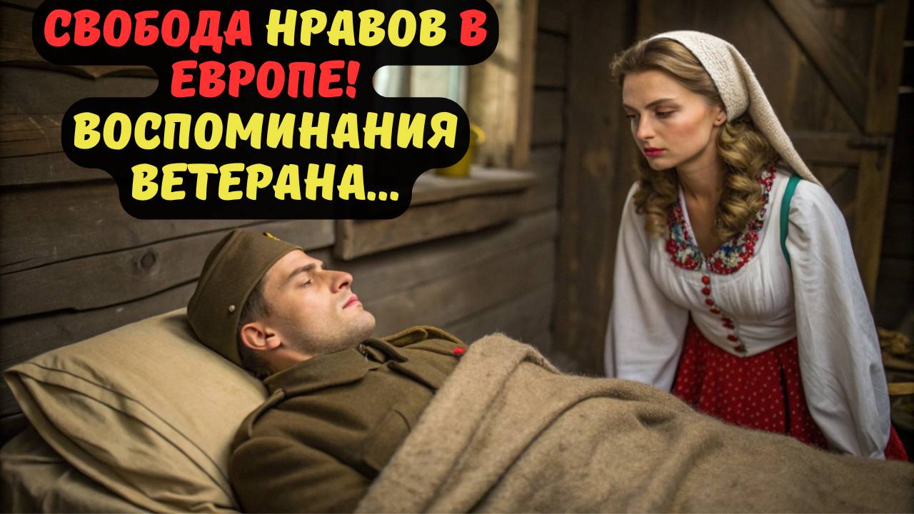 СВОБОДА НРАВОВ В ЕВРОПЕ! ВОСПОМИНАНИЯ ВЕТЕРАНА...
