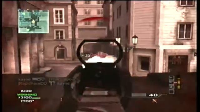 mw3 wii m16 gameplay