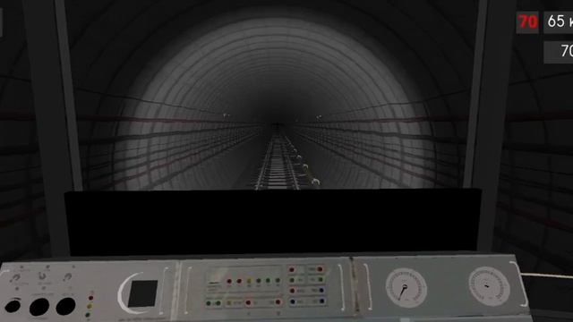 Работаю машинистом метро