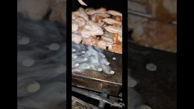 #ВместосалатовнаНГ#копченаякурица#гриль#Weber#куриныекрылышки#