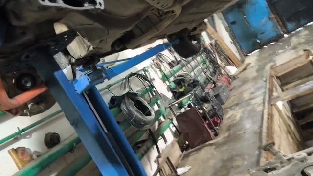 Vezel развалившийся опорник утащил за собой коробку