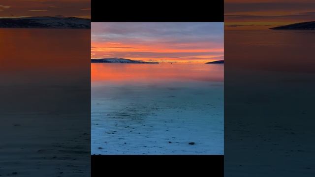 Закат в Магадане 💙