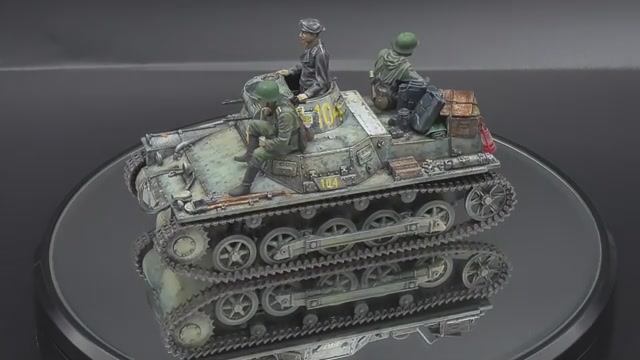 TAMIYA 1/35 Panzer I assembly to finish!