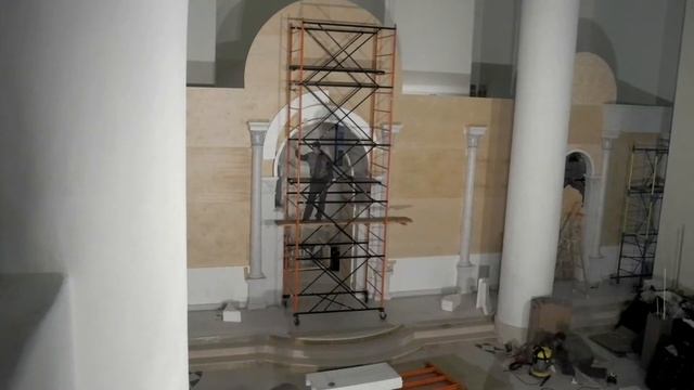 Иконостас в Париже за 3 минуты - Таймлапс - Эксклюзивные кадры - Behind the scenes